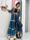 Pc N48 Faux Georgette With Real Mirror Work Navratri Collection Readymade Dresses Wholesale In India
